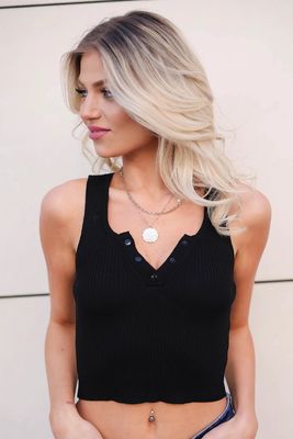 Sleeveless V Neck Camisole Top nyaman Slit Vest Wanita seksi Vest Base Top