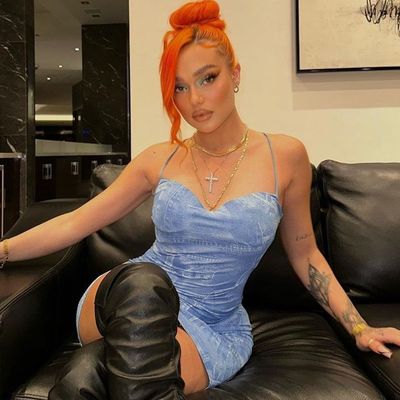 Gaun bunga seksi yang bergaya Casual Wanita Gaun Halter seksi Slim