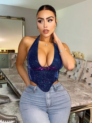 Wanita baru seksi Spice gaya top fashion langsing pendek rompi rompi