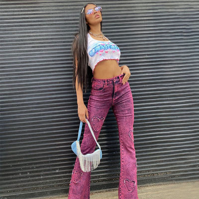 Wanita baru custom bergelombang tepi renda halter huruf dicetak rompi kecil