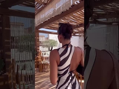 Halter halter seksi gaun ramping